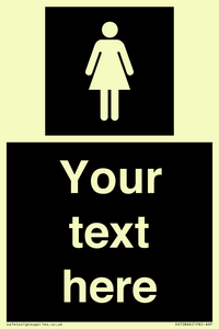 Custom information: black panel female